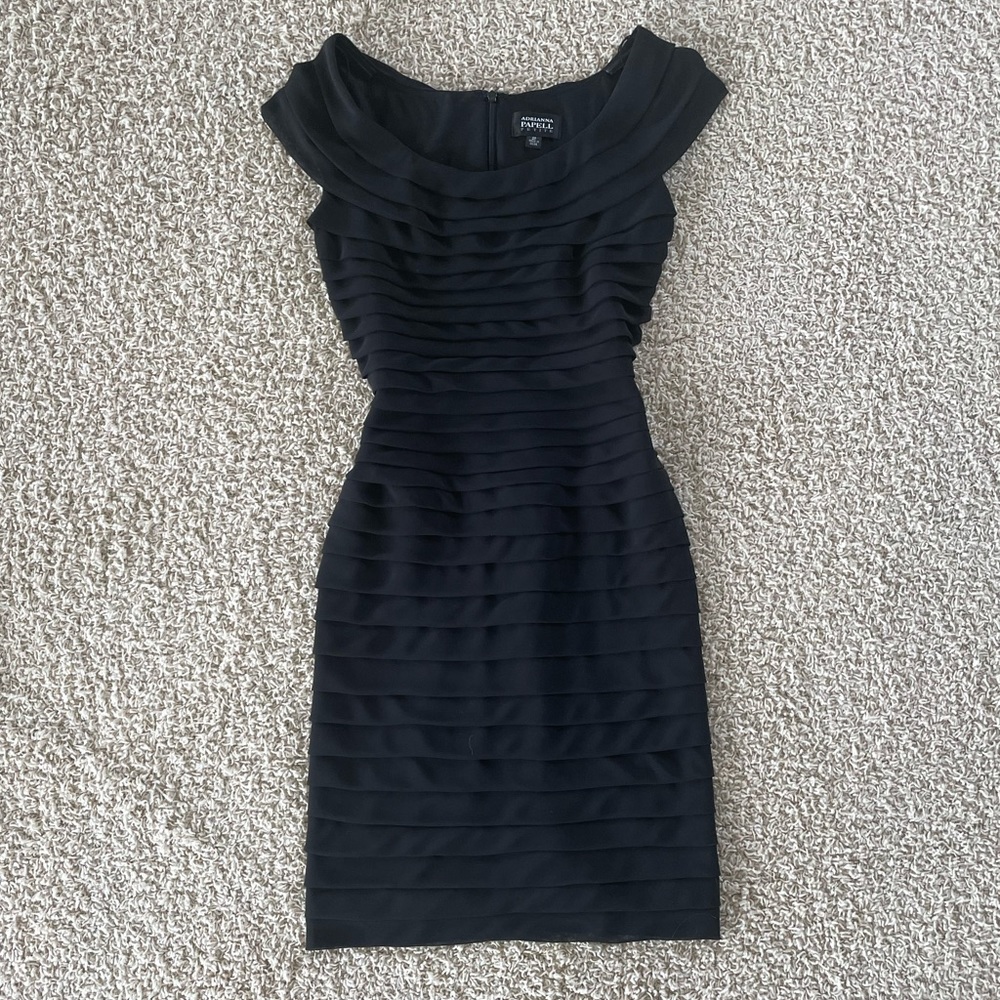 Adrianna Papell black dress